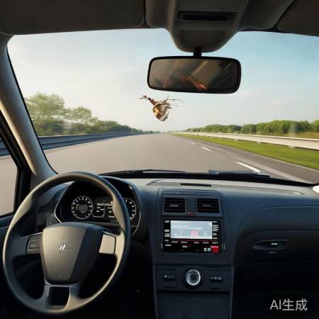 高速电车遇神秘飞舞物