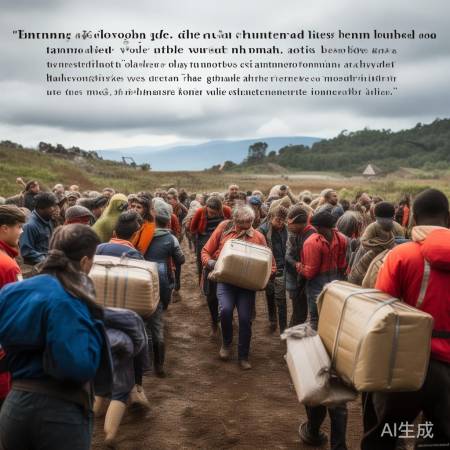 志愿者救援,共抗灾害