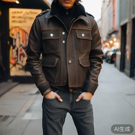 男子必备！油蜡夹克硬朗如密封袋，保暖时尚两不误