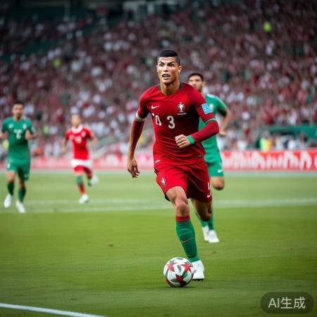 C罗独力扳平比分