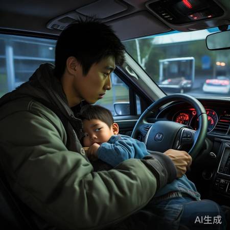 路遇小孩受伤，交警私家车瞬间变身救护车暖心救援