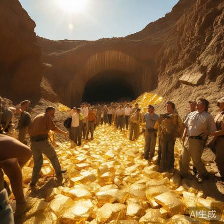 意外发现巨型金矿