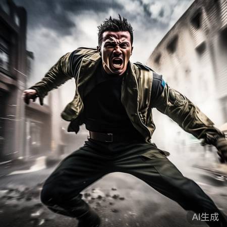 吴京经典动作复刻，一招制胜引热议！