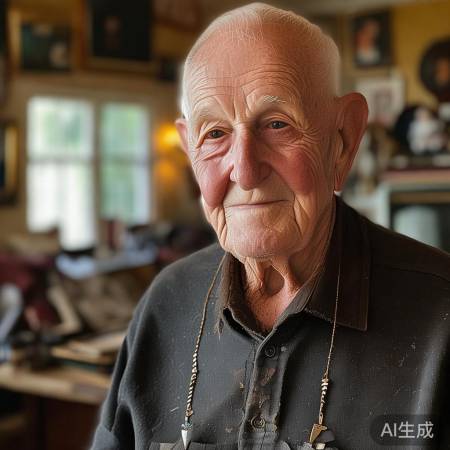 弹片成链，老兵故事：摘不掉的项链回忆