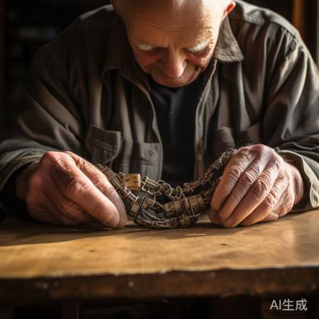 弹片成链，老兵项链回忆