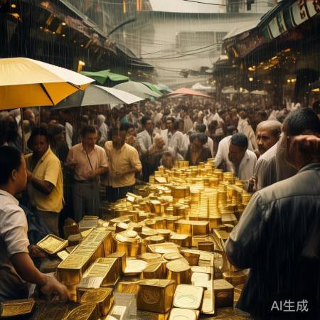 金价受消息波动