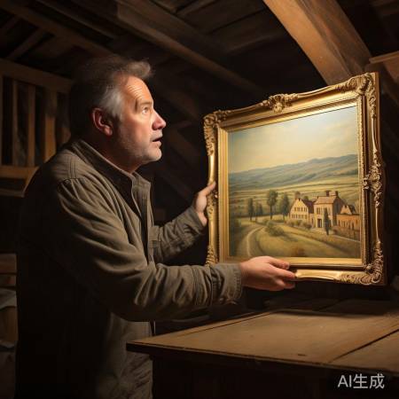小镇阁楼意外现失窃名画