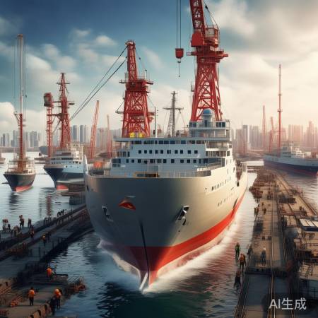 中国造船业对美国实现全面超越，领跑全球市场