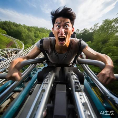 75岁老人一天挑战43次过山车，极限体验！