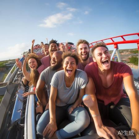 挑战过山车,友谊满分