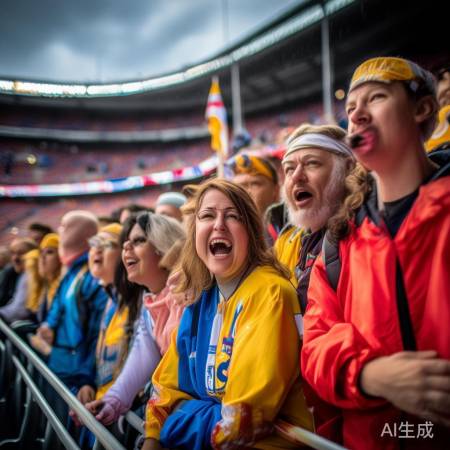 球迷始终支持球队