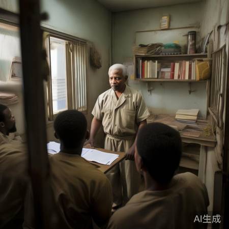 前总统监狱里开课堂