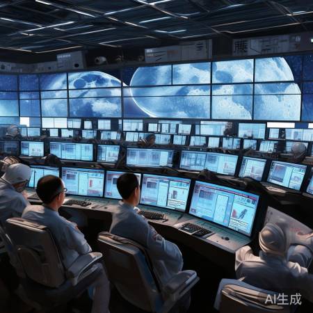 “探月辉煌,感谢科研”