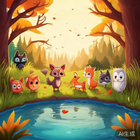 故事启示:友谊无价,爱暖世界