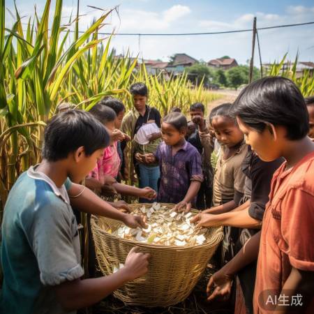甘蔗地奇遇：村民送钱之谜