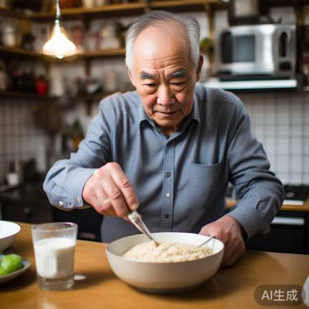 杨振宁:蔬菜水果,营养早餐