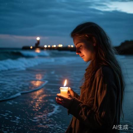 女生纪念爱情,定期发布照片祈祷