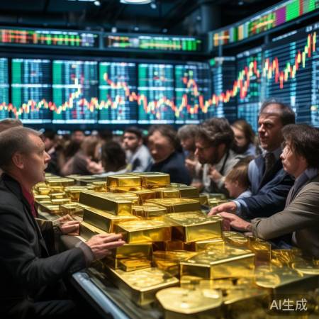 股市波动,黄金受关注
