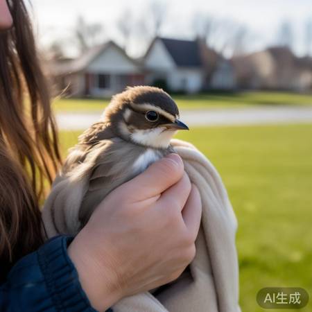 冻僵的燕子：拯救与关怀的温暖故事