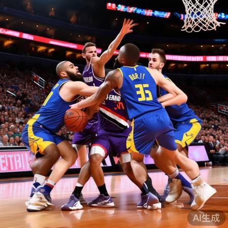 杨瀚森表现抢眼，开拓者挑战快船遭遇挫折