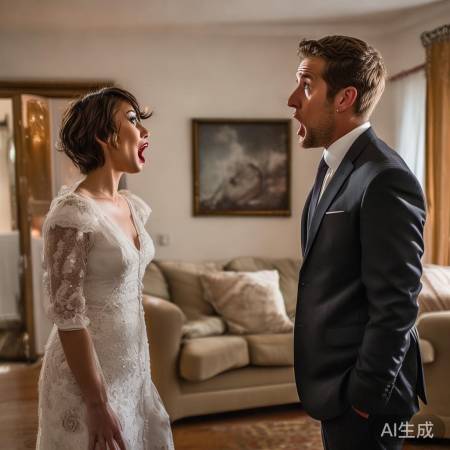 新娘大变样，新郎惊呆了