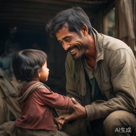 男子行为非关键,关键在关爱他人