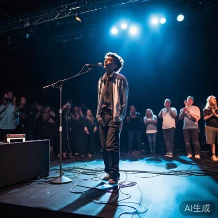 新人演绎焕新歌，观众鼓掌。