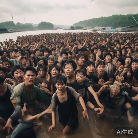 缅甸千人跳河逃亡，世界残酷启示