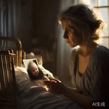 白发妈妈深情吻别逝去宝宝，感人瞬间引泪崩