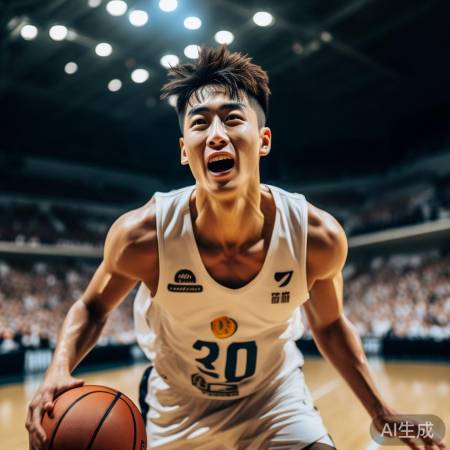 篮球新星，颜值公益，多才幽默