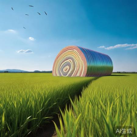 杭州稻田奇观：神秘瑞士卷现象引关注