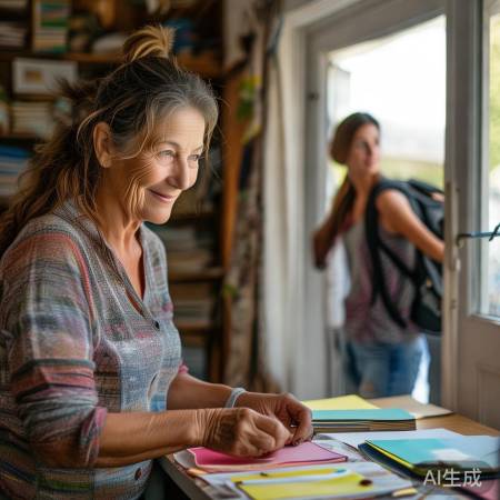文具店妈妈送女儿追梦