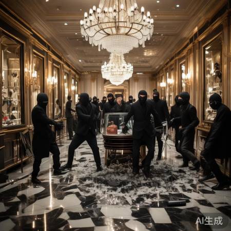 豪华酒店遭洗劫,财物损失惨重