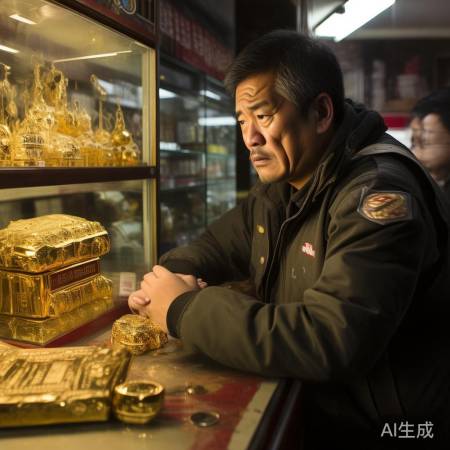 男子持械抢劫金店，600克黄金失窃事件引关注