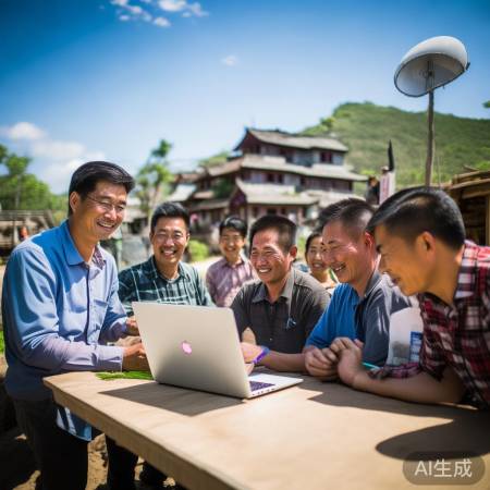 “阿里电商助力农村发展”