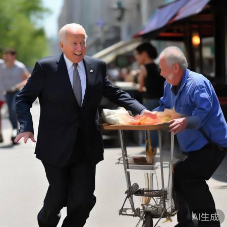 总统街头遇笑料