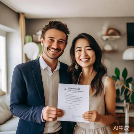 明星晒领证照,幸福满满