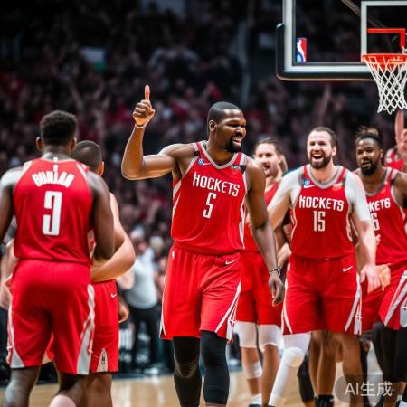 火箭队逆袭,杜兰点赞!