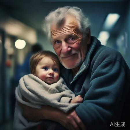 李大爷为可爱小宝奔波心酸感动