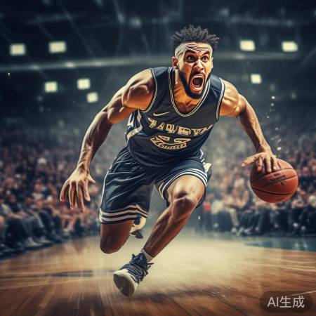 野牛般霸气,篮下无人能敌