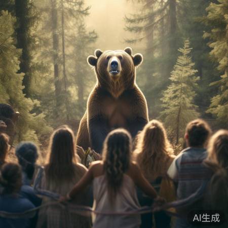 神秘熊袭人,反思人与自然