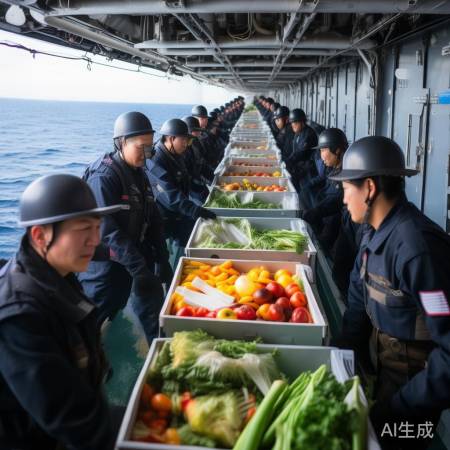 福建舰美食海运辛苦