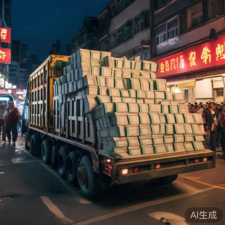 惠州现亿元现金货车！