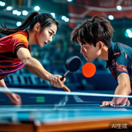 乒坛明星情侣,颜值技术双全