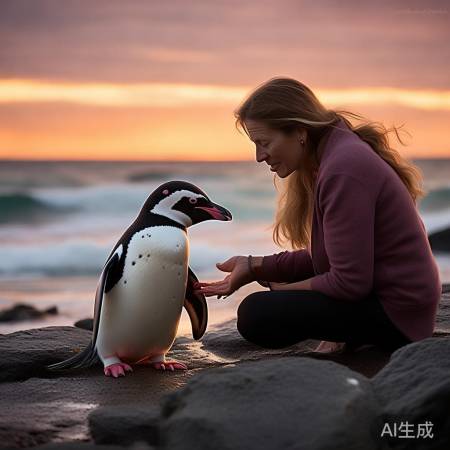 女子遛企鹅引争议：小区违规现象引发关注