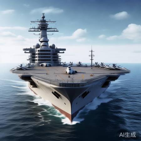 中国海军壮大，福建舰续建