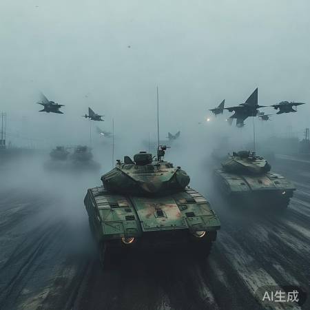 俄军借浓雾掩护突袭红军城：神秘画面首次曝光