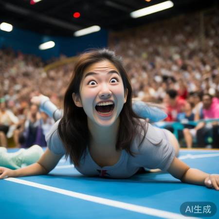 陈幸同倒地狂欢，竟不知比赛未结束！