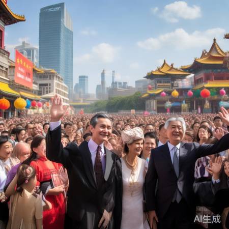 西班牙国王访华受热烈欢迎