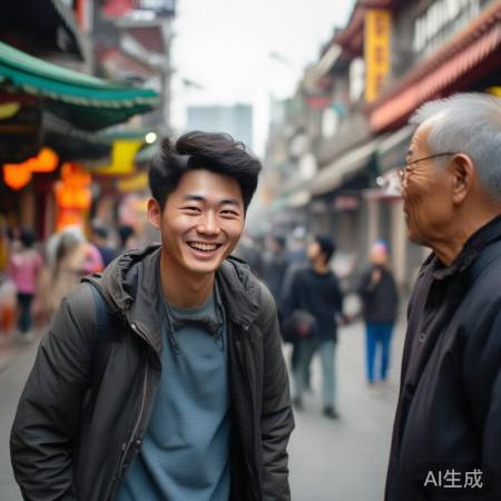 郭德纲北京街头学艺不怕苦